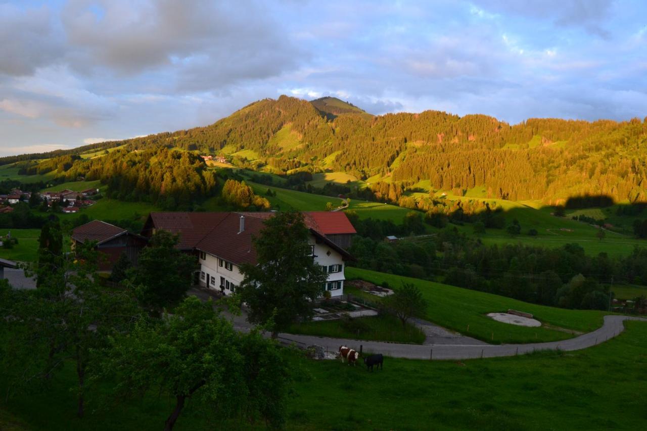 Ferienwohnung Sonnenbichel Wertach Exteriör bild