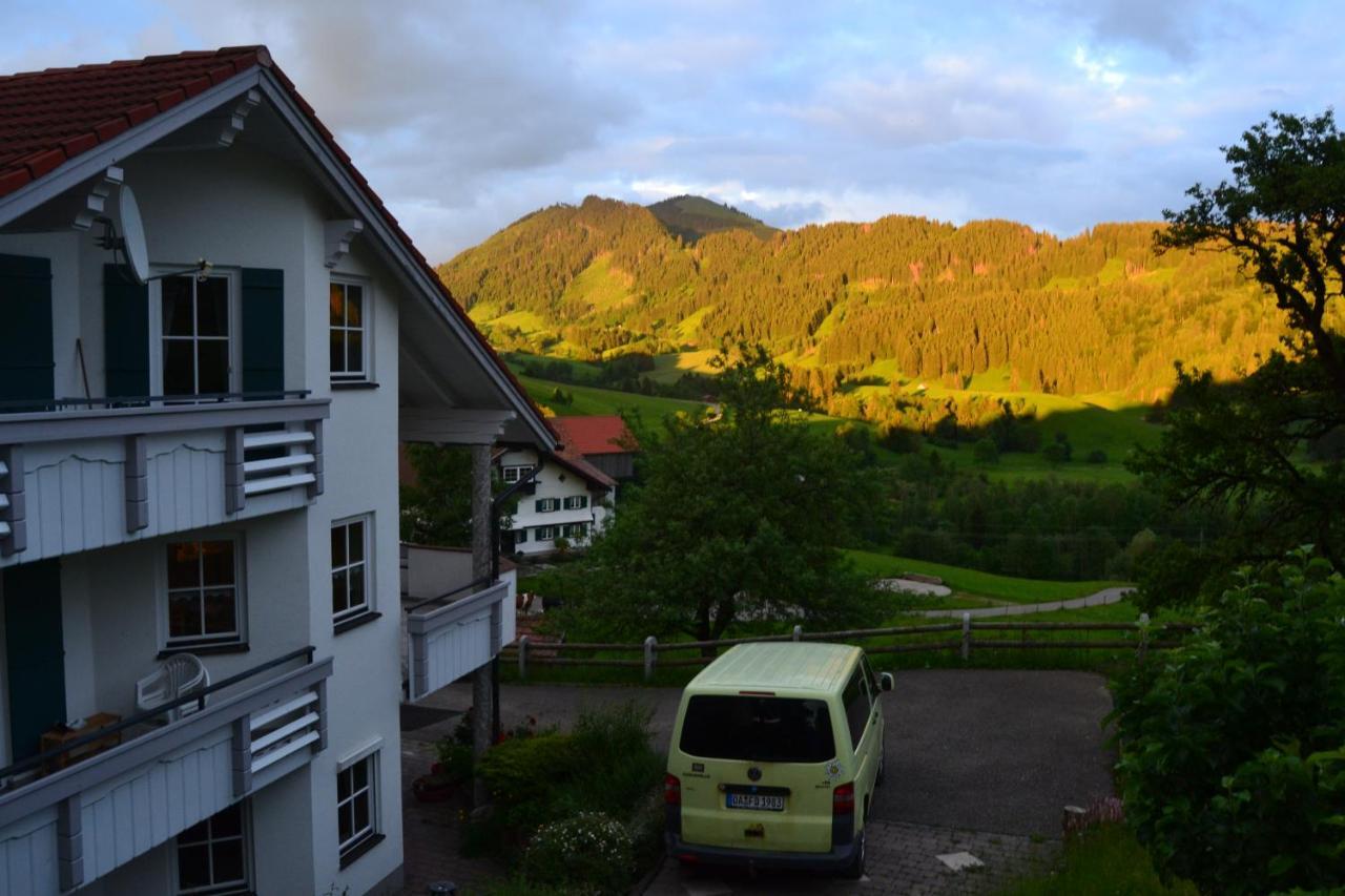 Ferienwohnung Sonnenbichel Wertach Exteriör bild